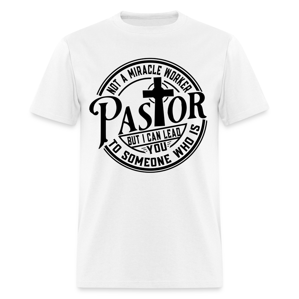 Not A Miracle Worker, Pastor - white