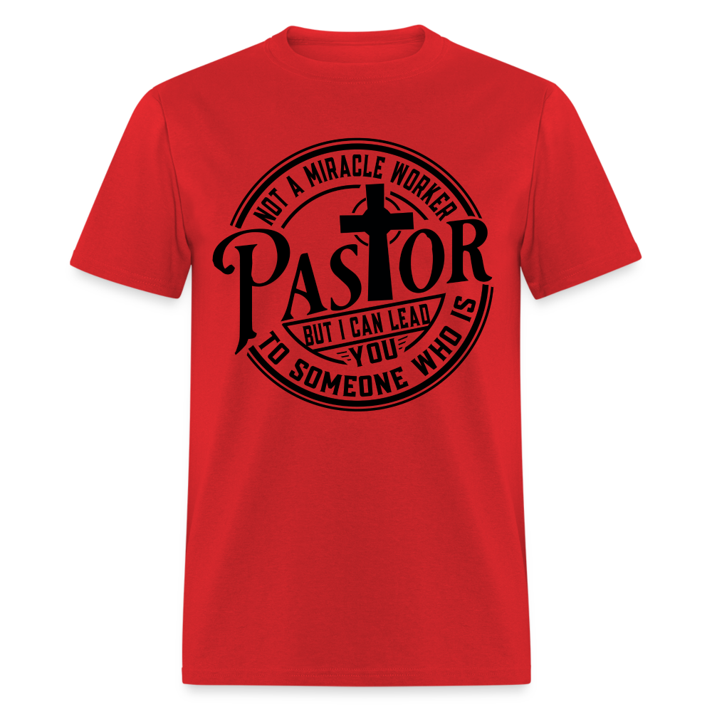 Not A Miracle Worker, Pastor - red