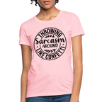 Throwing Sarcasm Around Like Confetti : Women's T-Shirt