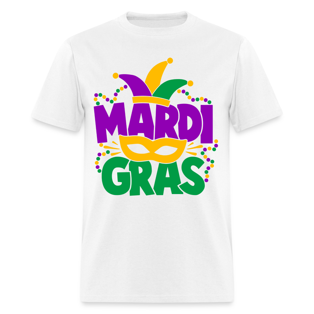 Mardi Gras T-Shirt - white