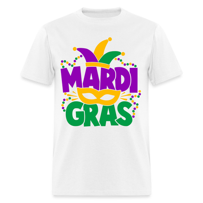 Mardi Gras T-Shirt - white