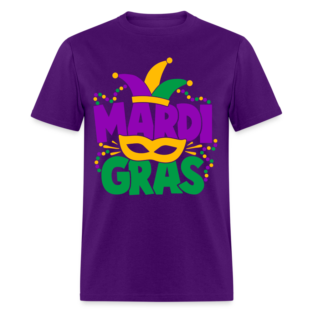 Mardi Gras T-Shirt - purple