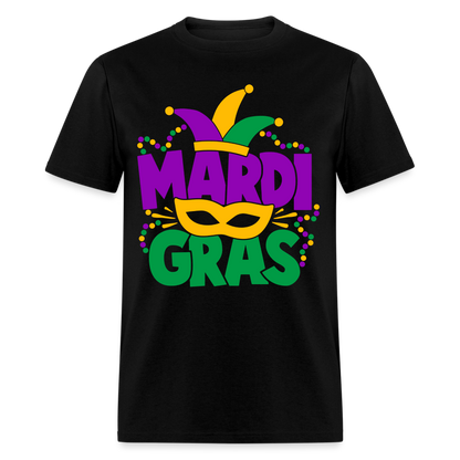 Mardi Gras T-Shirt - black