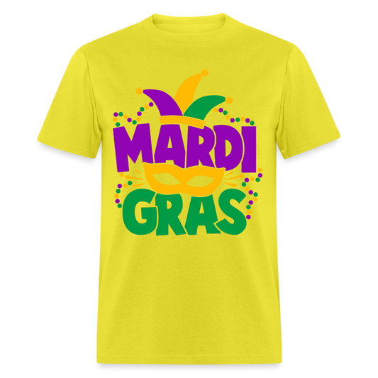 Mardi Gras T-Shirt - yellow
