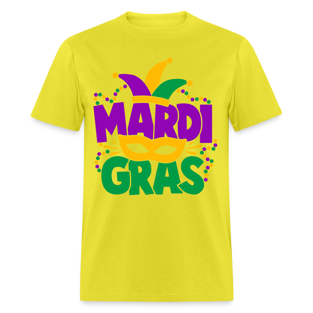 Mardi Gras T-Shirt - yellow