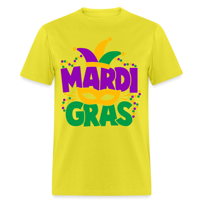 Mardi Gras T-Shirt - yellow