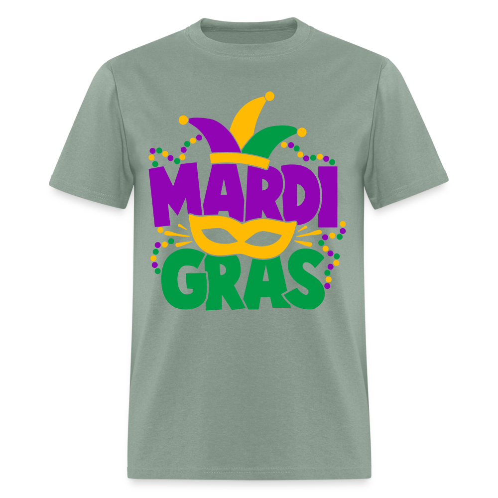 Mardi Gras T-Shirt - sage