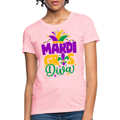 Mardi Gras Diva : Women's T-Shirt - pink