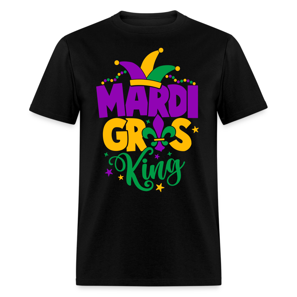 Mardi Gras King T-Shirt - black