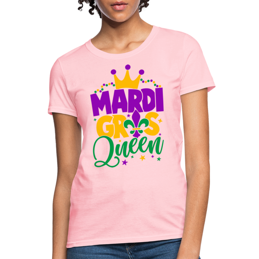 Mardi Gras Queen T-Shirt - pink