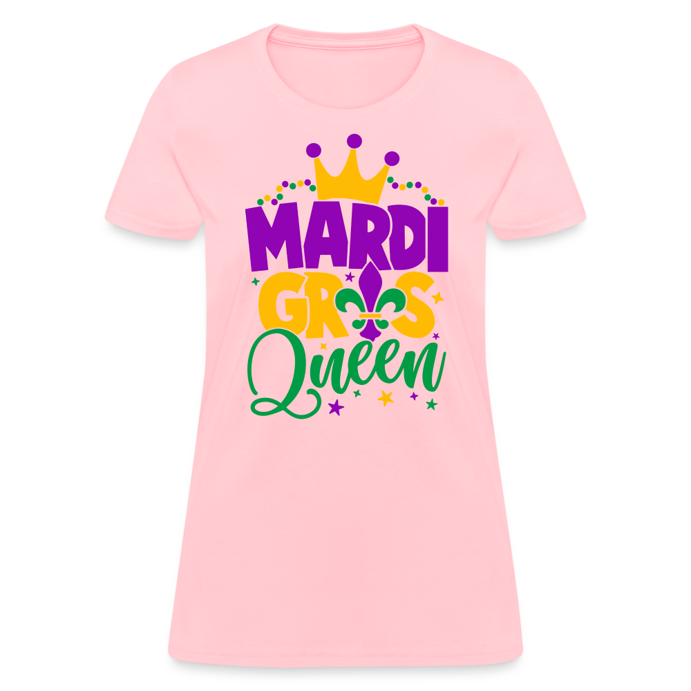 Mardi Gras Queen T-Shirt - pink