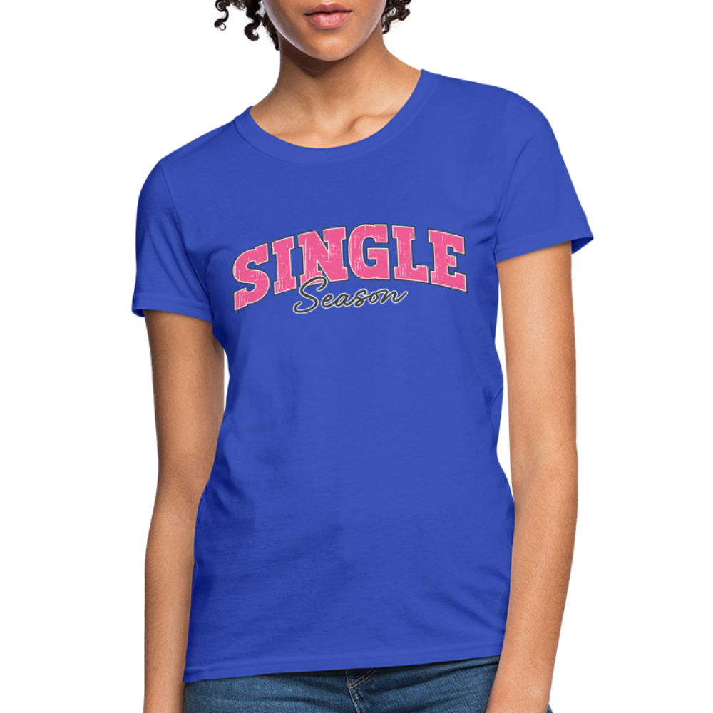 Single Season Women's T-Shirt - royal blue