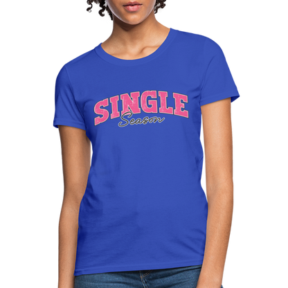 Single Season Women's T-Shirt - royal blue