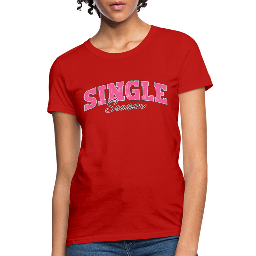 Single Season Women's T-Shirt - red