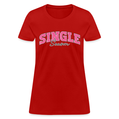 Single Season Women's T-Shirt - red