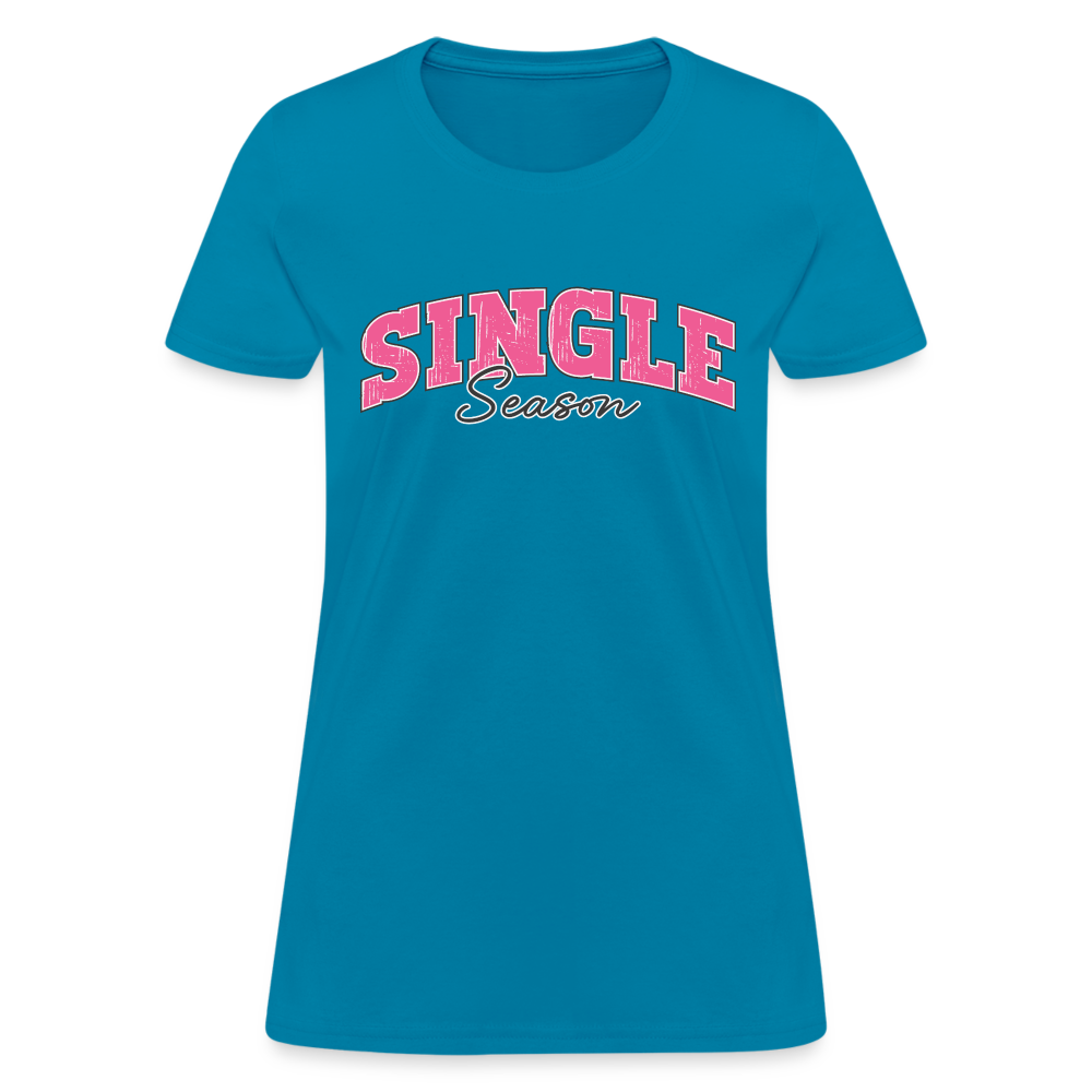 Single Season Women's T-Shirt - turquoise