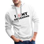 I Love My Girlfriend : Men’s Premium Hoodie