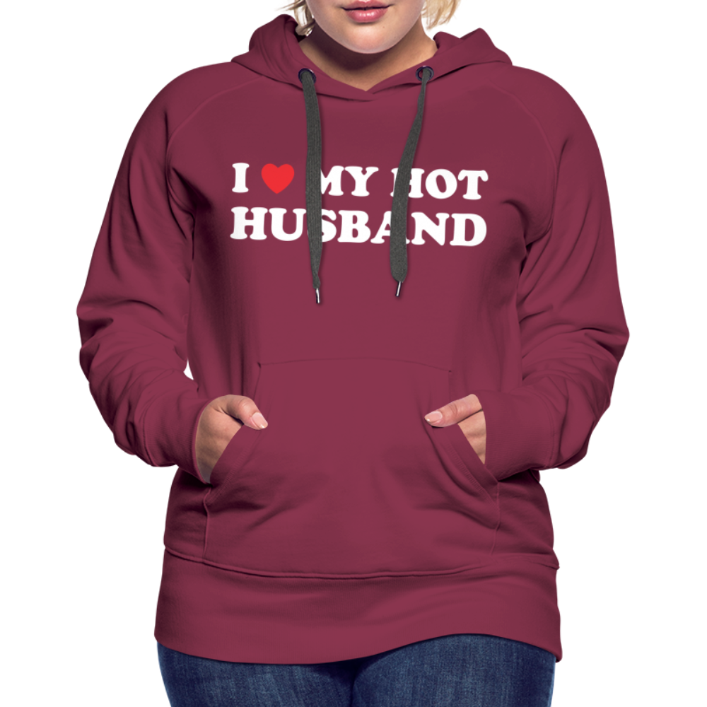 Women’s Premium Hoodie - burgundy