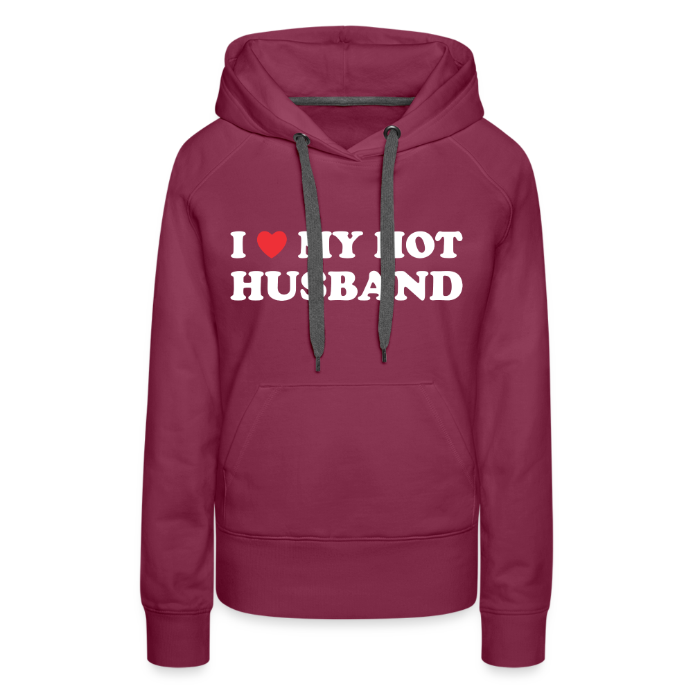 Women’s Premium Hoodie - burgundy