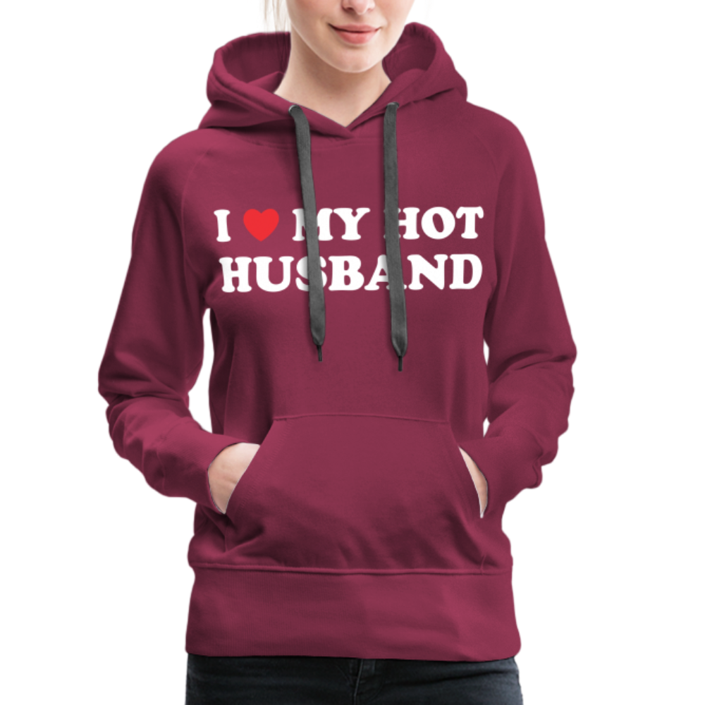 Women’s Premium Hoodie - burgundy