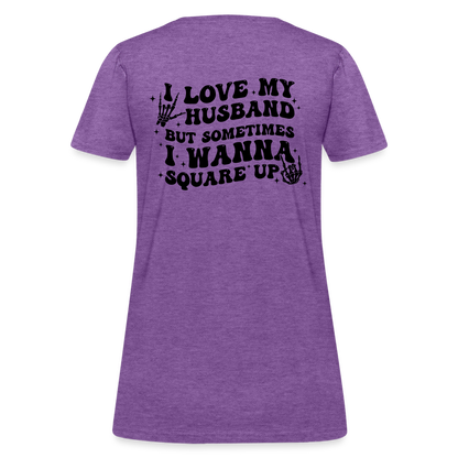 Women's T-Shirt - purple heather