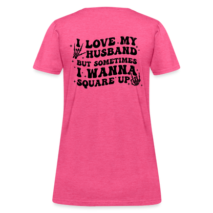 Women's T-Shirt - heather pink