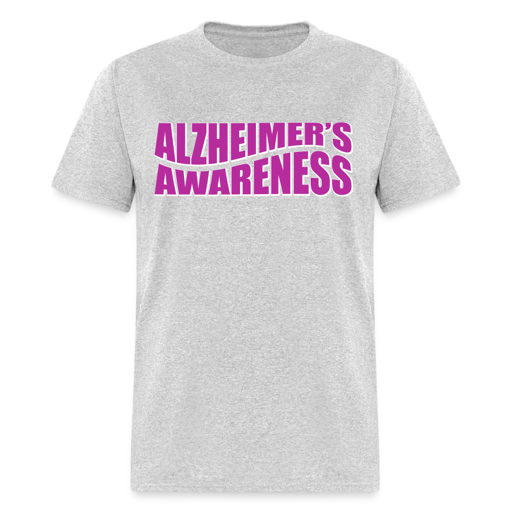 Alzheimer's Awareness T-Shirt - heather gray