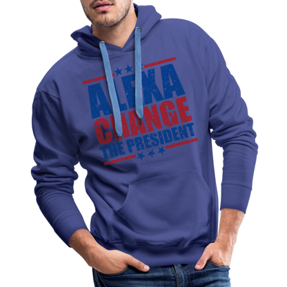 Alexa Change the President Men's Men’s Premium Hoodie - royal blue