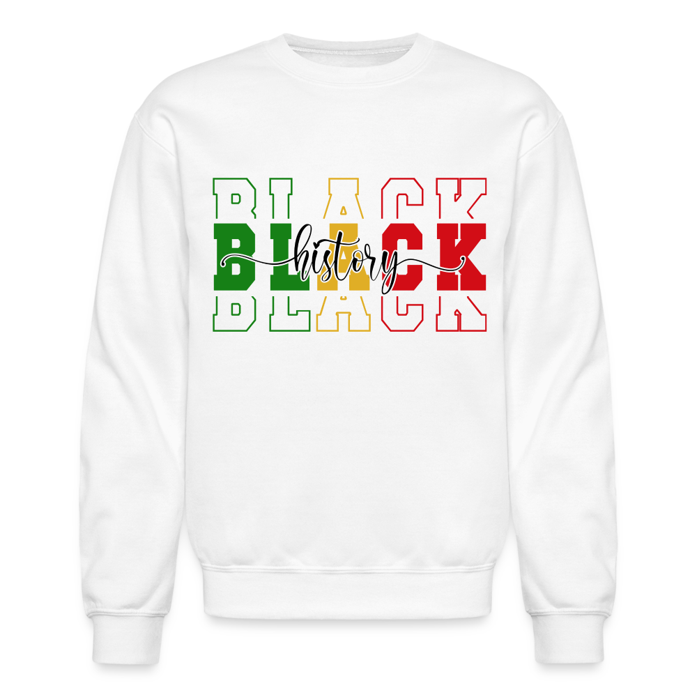 Black History Sweatshirt - white