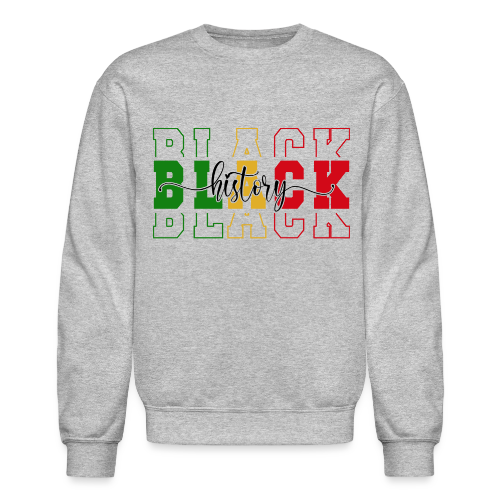 Black History Sweatshirt - heather gray