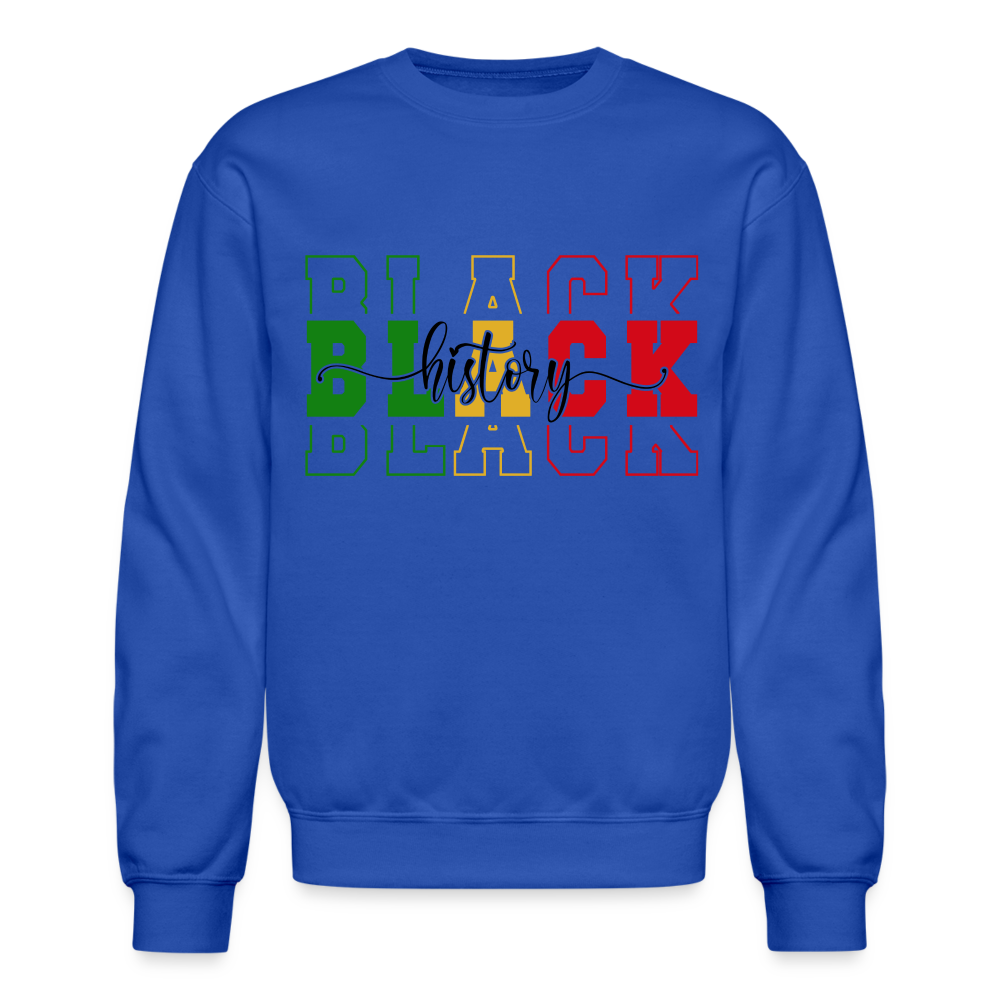 Black History Sweatshirt - royal blue