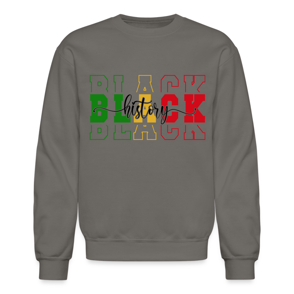Black History Sweatshirt - asphalt gray
