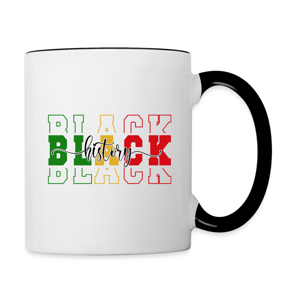Black History Coffee Mug - white/black