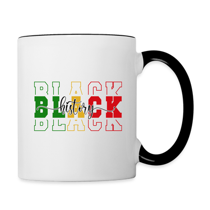 Black History Coffee Mug - white/black