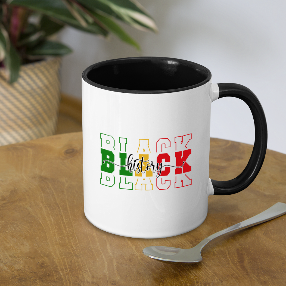 Black History Coffee Mug - white/black