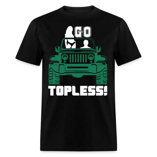 Go Topless T-Shirt (Jeep) - black