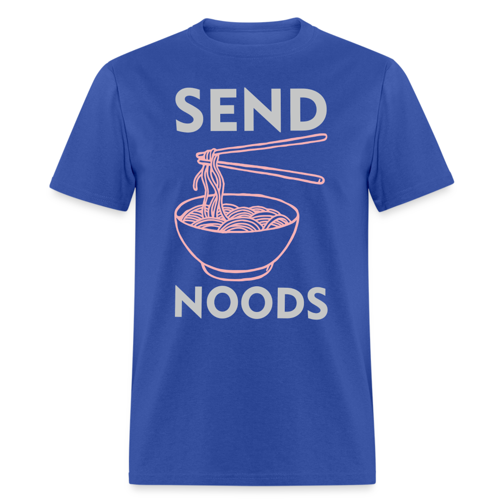 Send Noods T-Shirt (Noodles or Nudes) - royal blue