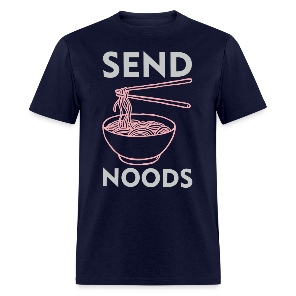 Send Noods T-Shirt (Noodles or Nudes) - navy