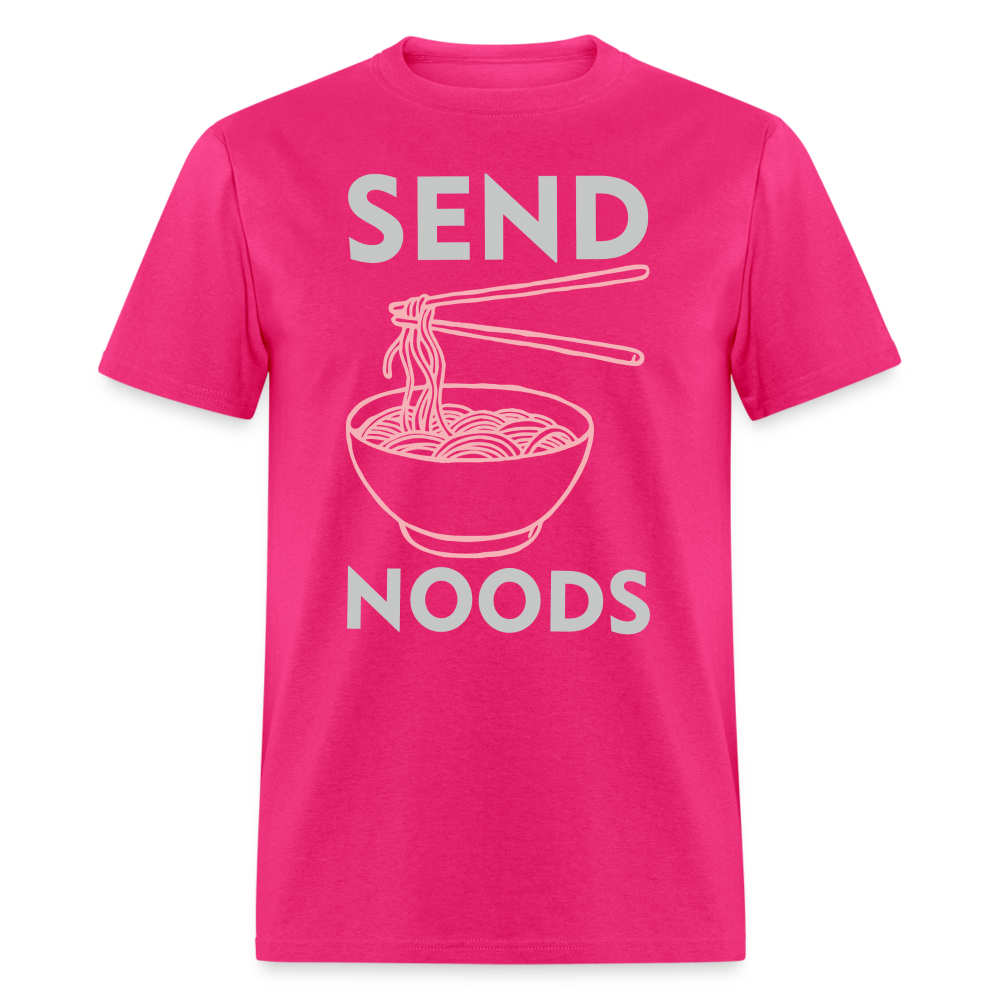 Send Noods T-Shirt (Noodles or Nudes) - fuchsia