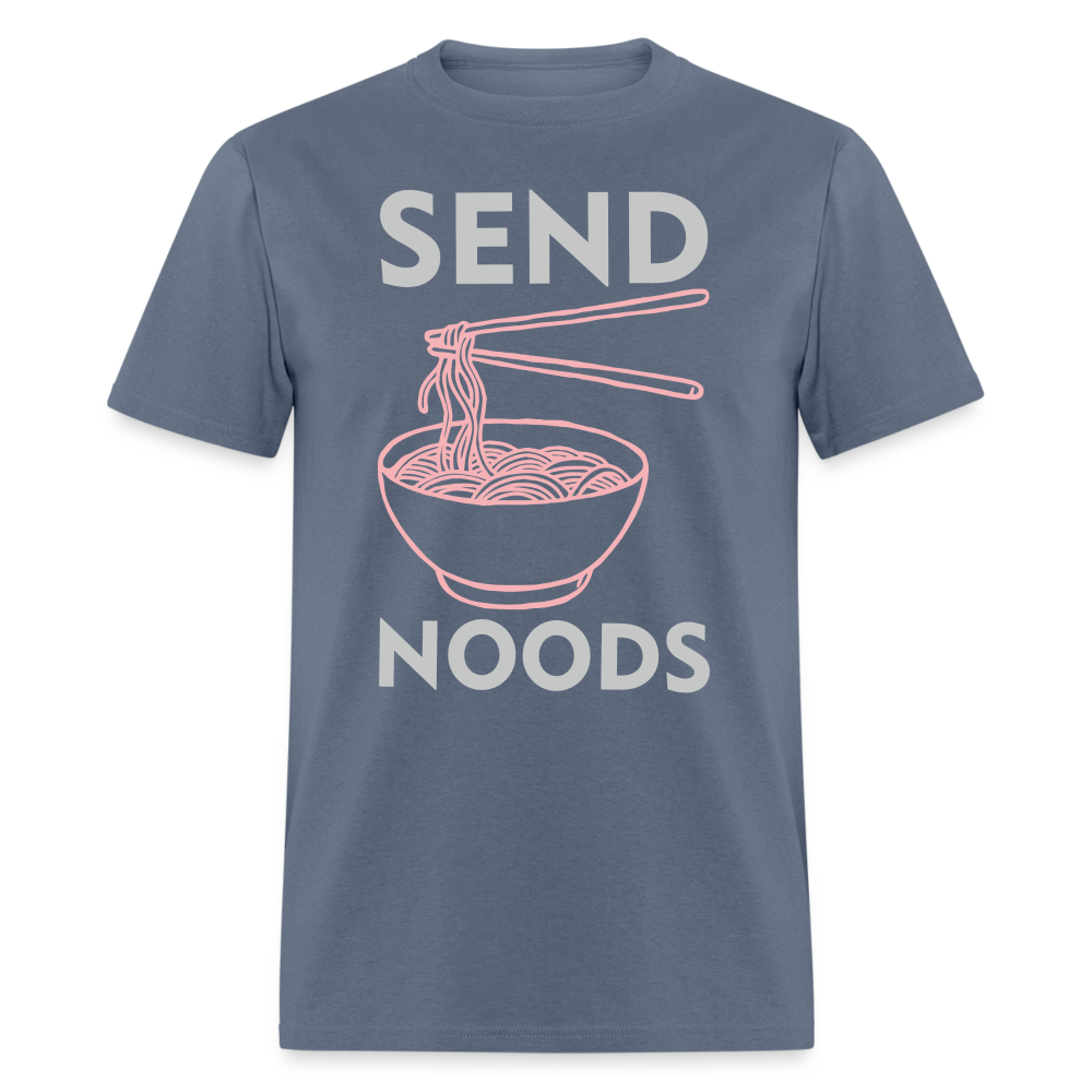 Send Noods T-Shirt (Noodles or Nudes) - denim