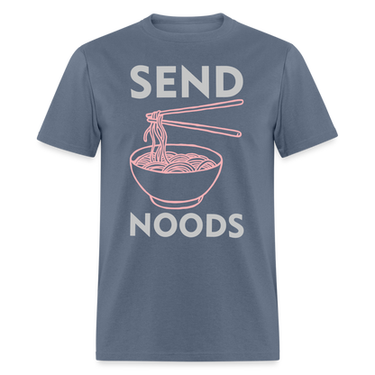 Send Noods T-Shirt (Noodles or Nudes) - denim