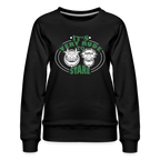 It's Very Rude To Stare Women’s Premium Sweatshirt (Knockers)