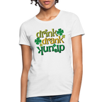 Drink Drank Drunk Women's T-Shirt (St Patrick's)