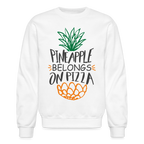 Pineapple Belongs On Pizza Sweatshirt