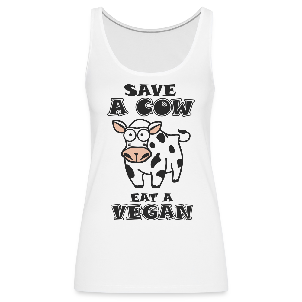 Women’s Premium Tank Top - white