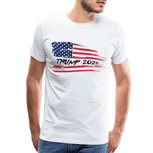 Trump 2024 Men's Premium T-Shirt - white