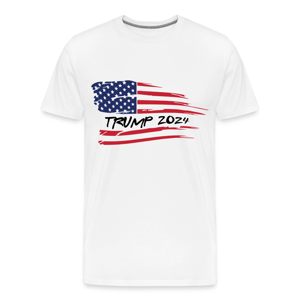 Trump 2024 Men's Premium T-Shirt - white