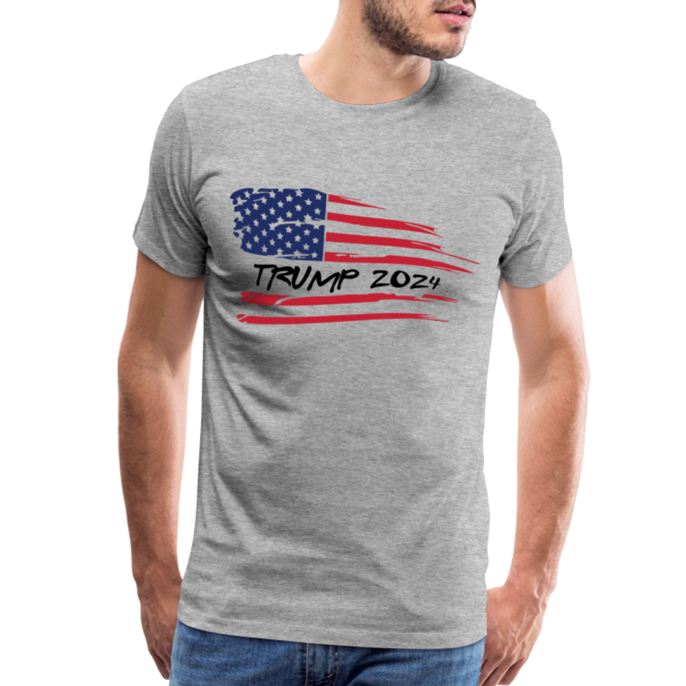 Trump 2024 Men's Premium T-Shirt - heather gray