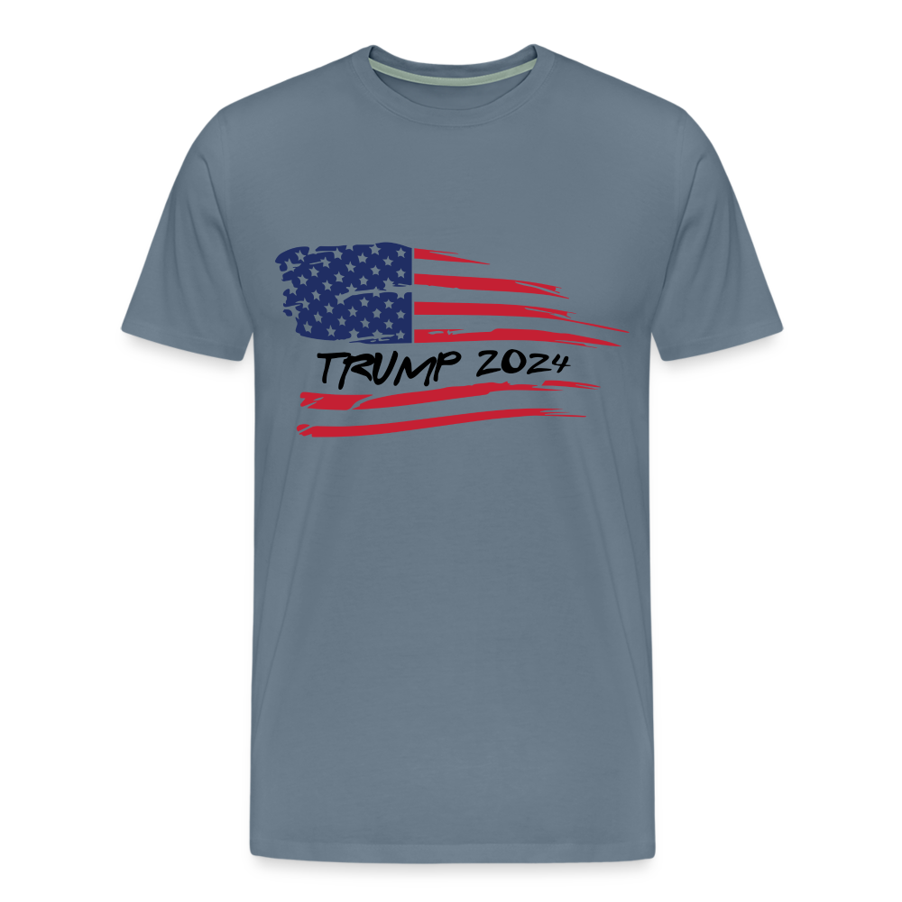 Trump 2024 Men's Premium T-Shirt - steel blue