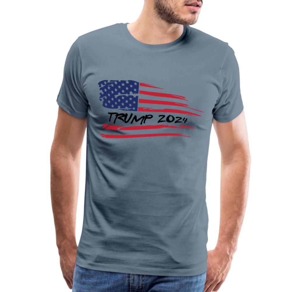 Trump 2024 Men's Premium T-Shirt - steel blue